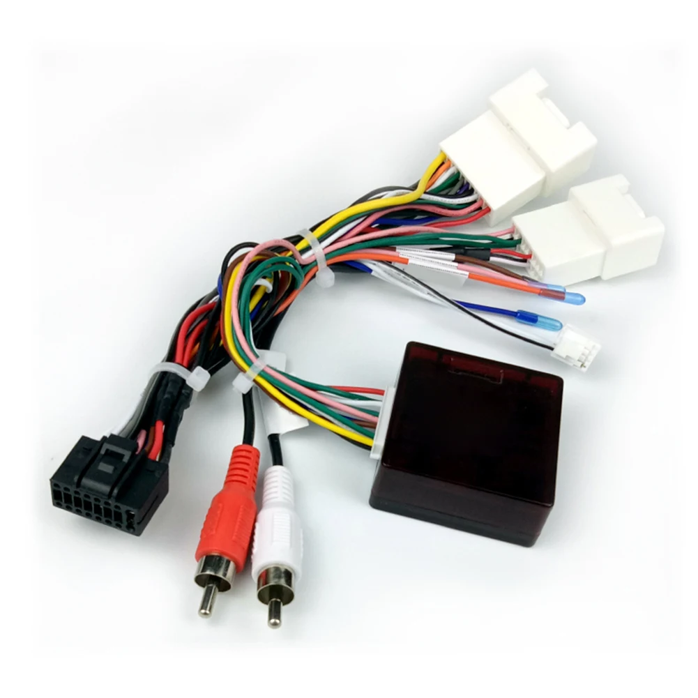 Black CANbus Box Audio Wiring Interface Secure Connector Contacts Compact Installation Size For Pajero 2006-2013