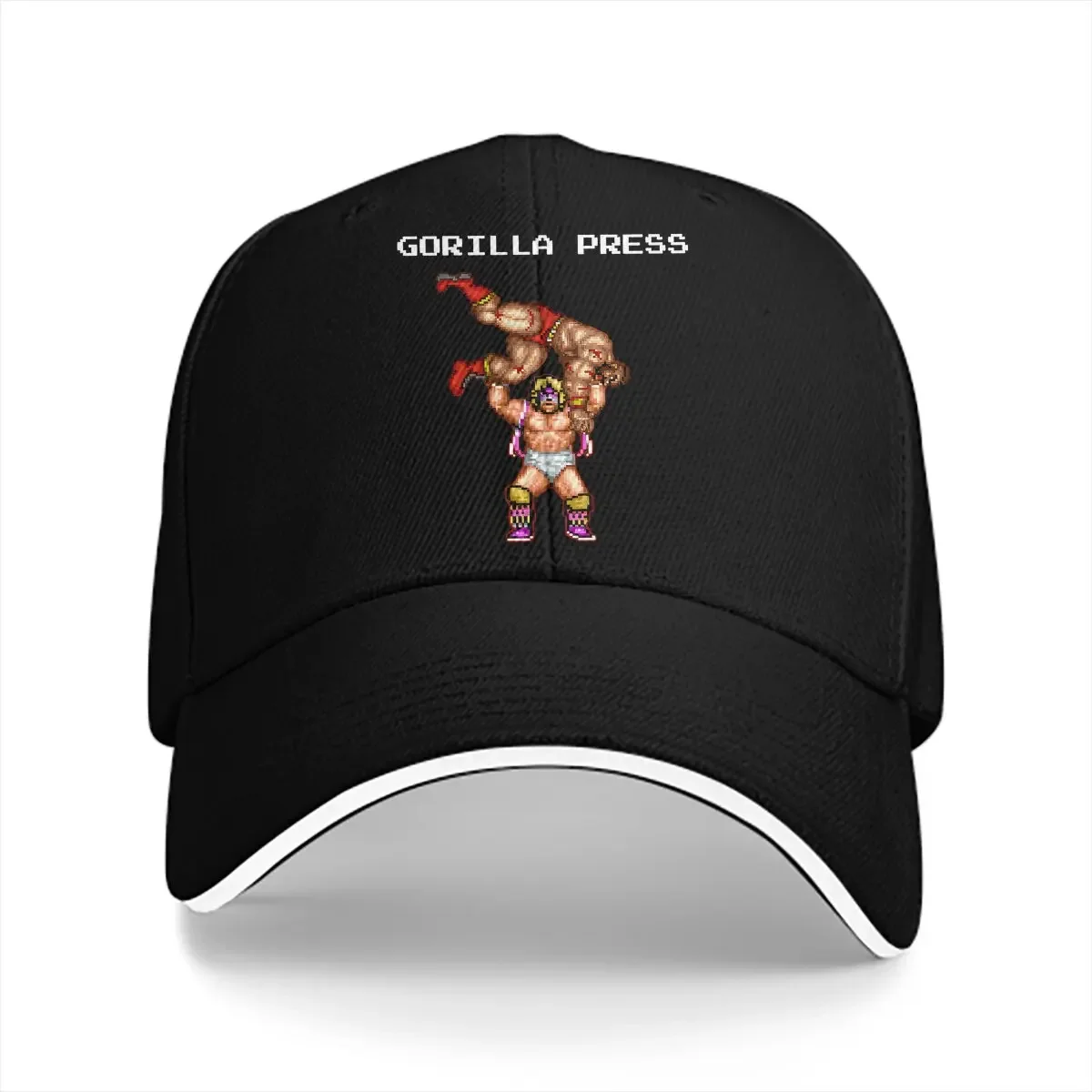 Pure Color Dad Hats Gorilla Press Men's Hat Sun Visor Baseball Caps Wrestling Peaked Cap