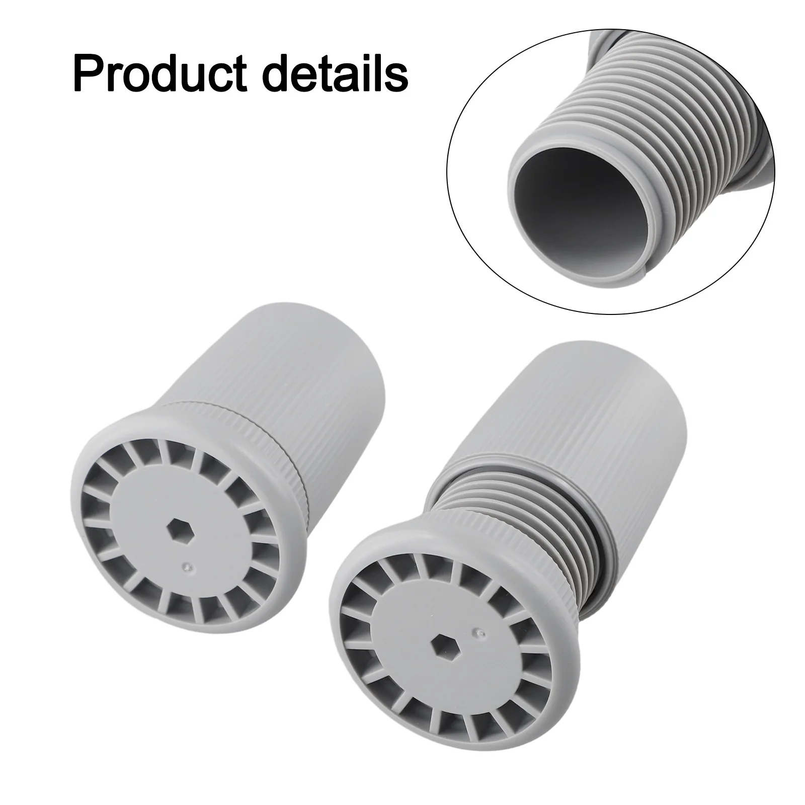 Penyangga Furnitur yang Dapat Disesuaikan, Pengangkat Tempat Tidur dengan Tinggi yang Dapat Diatur, Warna Hitam, Pemasangan Tanpa Repot, Pilihan Warna Beragam