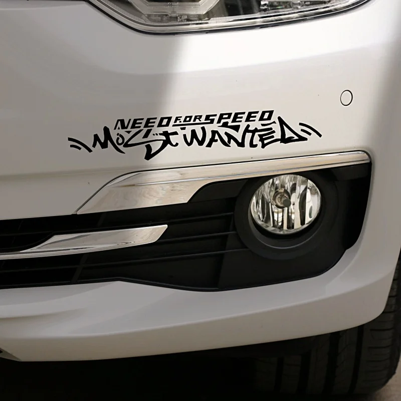 Car Stickers NFS Need For Speed Most Wanted Racing Reflective Decoration For Trunk Bumper Window Windshield Motorcycles