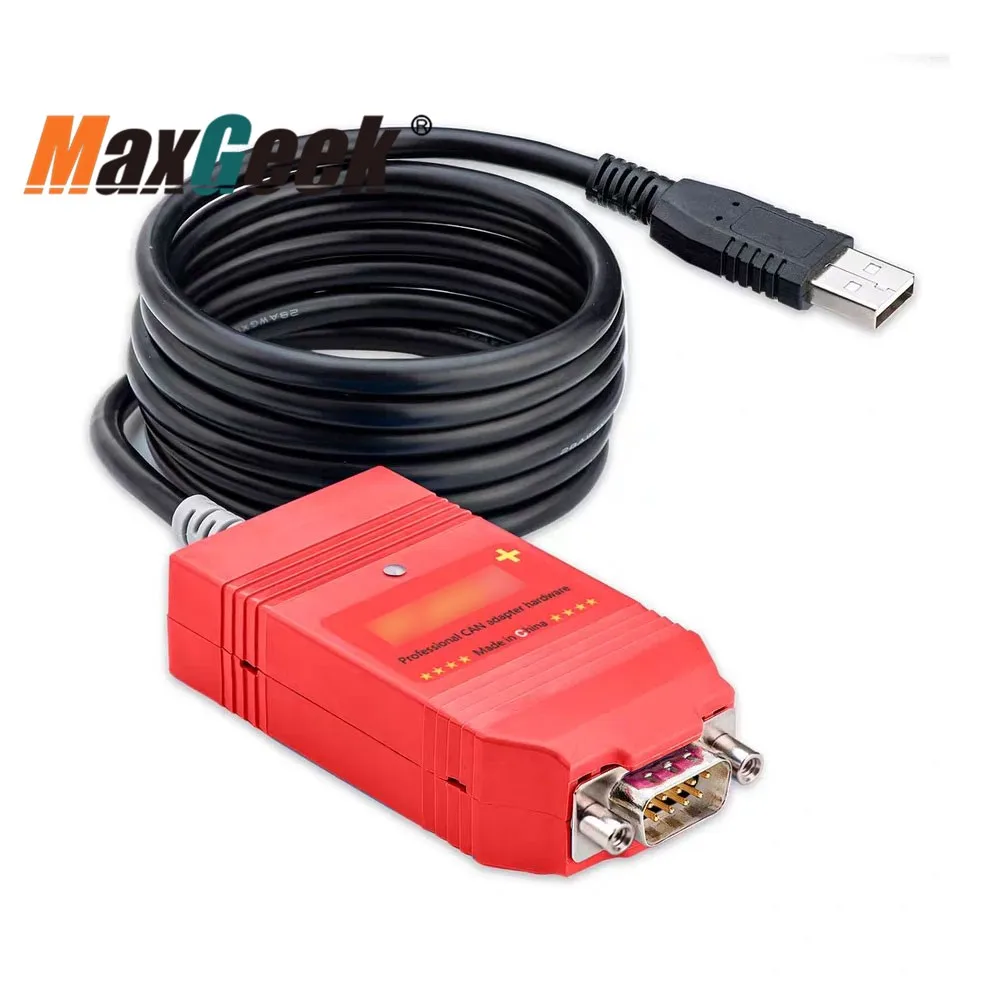 USB naar CAN-adapter CAN-busanalyse en secundaire ontwikkeling Compatibel met het originele Duitse PEAK IPEH-002022 Ondersteuning voor