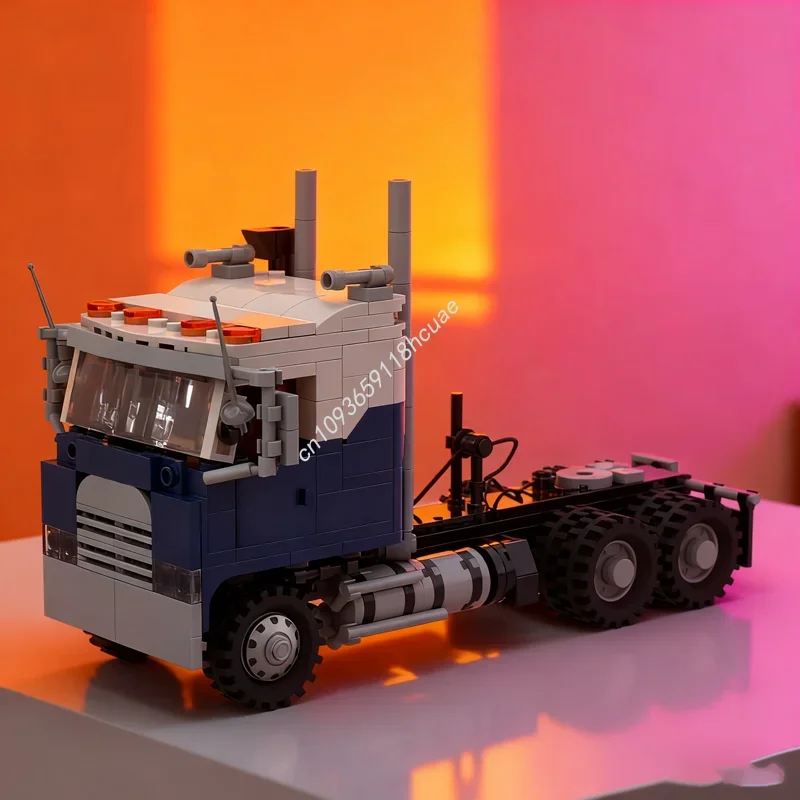 

466 шт. MOC Kenai LT Semi Cab City Cargoed модель строительные блоки сборка игрушки DIY креативный рождественский подарок идея детский день рождения