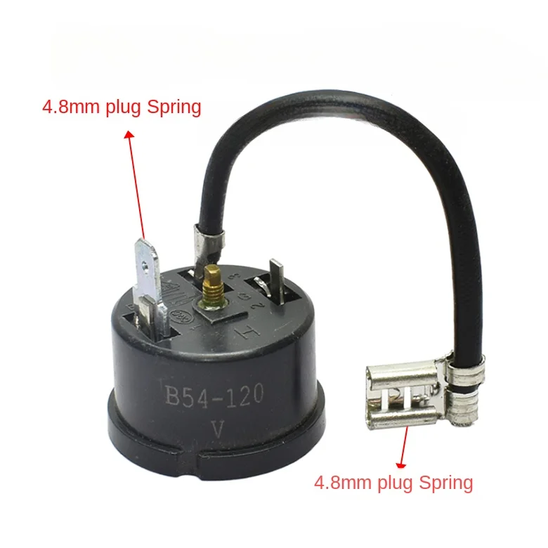 Refrigerator Overload Thermal Protector B54-120 Compressor Protector 1/5HP Refrigerator Starter Relay