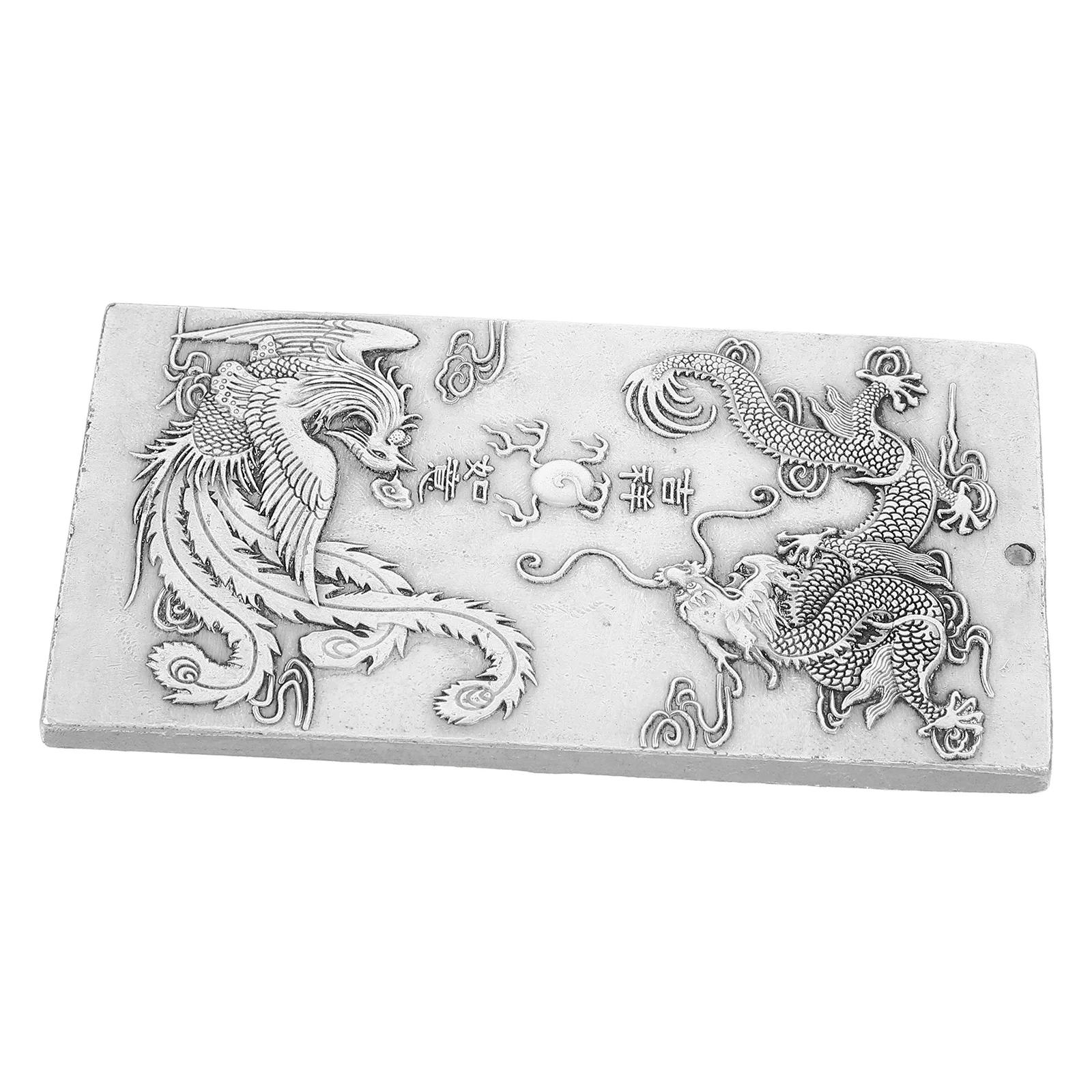 

Dragon Phoenix Bagua Brass Plaque Feng Shui Decor Chinese Ornament For Home Protection Lunar New Year Hanging Party