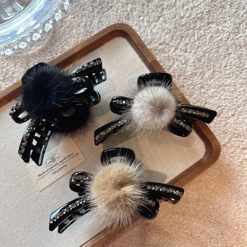 

Новый шарик волос в виде акулы, зажим для волос со стразами, зажим для волос с бантом, большая заколка для волос для девочек и женщин, головные уборы, инструменты для укладки волос, аксессуары