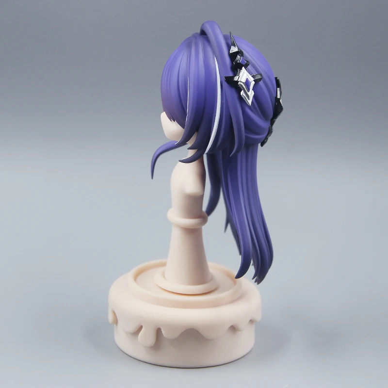 Honkai:Star Rail Acheron hecho a mano OB11 OB22 GSC pelo desmontable carcasa de pelo peluca placas frontales accesorios de muñeca BJD juego Anime Figu
