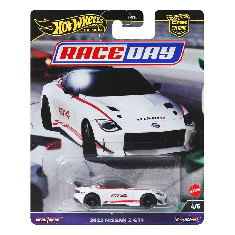 

Genuine Hot Wheels Premium Car Culture Race Day 2023 NISSAN Z GT4 1:64 Diecast Boys Toys Model Vehicle Bithrday Gift