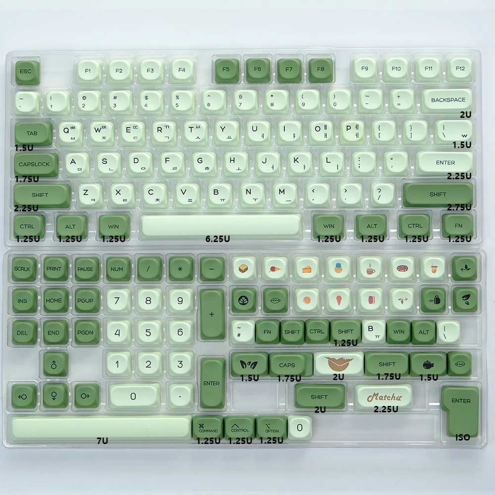 Kbdiy 138 Toetsen/Set Koa Profiel Mac Stijl Keycaps Pbt Russische Koreaanse Keycap Voor Mechanische Keyboard Gaming Retro Key Caps Gmk67