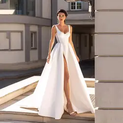 Customized Women's Dress for Woman Wedding Gown Formal Dresses Robe Bride 2026 Weddding Brides Party Evening Womens Prom