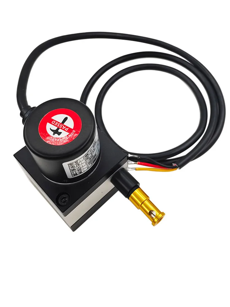 Trekkoord verplaatsingssensor, verplaatsingsmeter, elektronische analoge meetafstand 1M 1,5M 2M Ingangsvoeding 5-24V - afbeelding 2