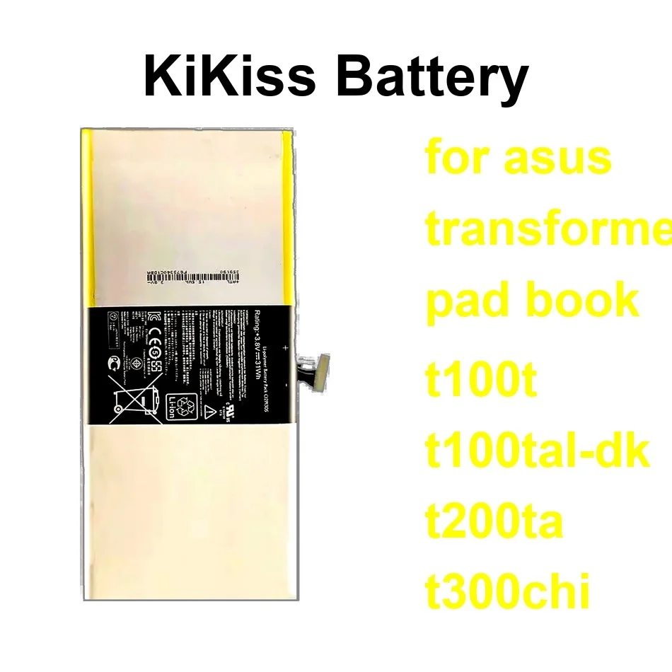

Tablet Battery C12N1406 C12P1305 C21N1334 4840-7900Mah For Asus Transformer Pad Book T100t T100tal-DK T200ta T300chi