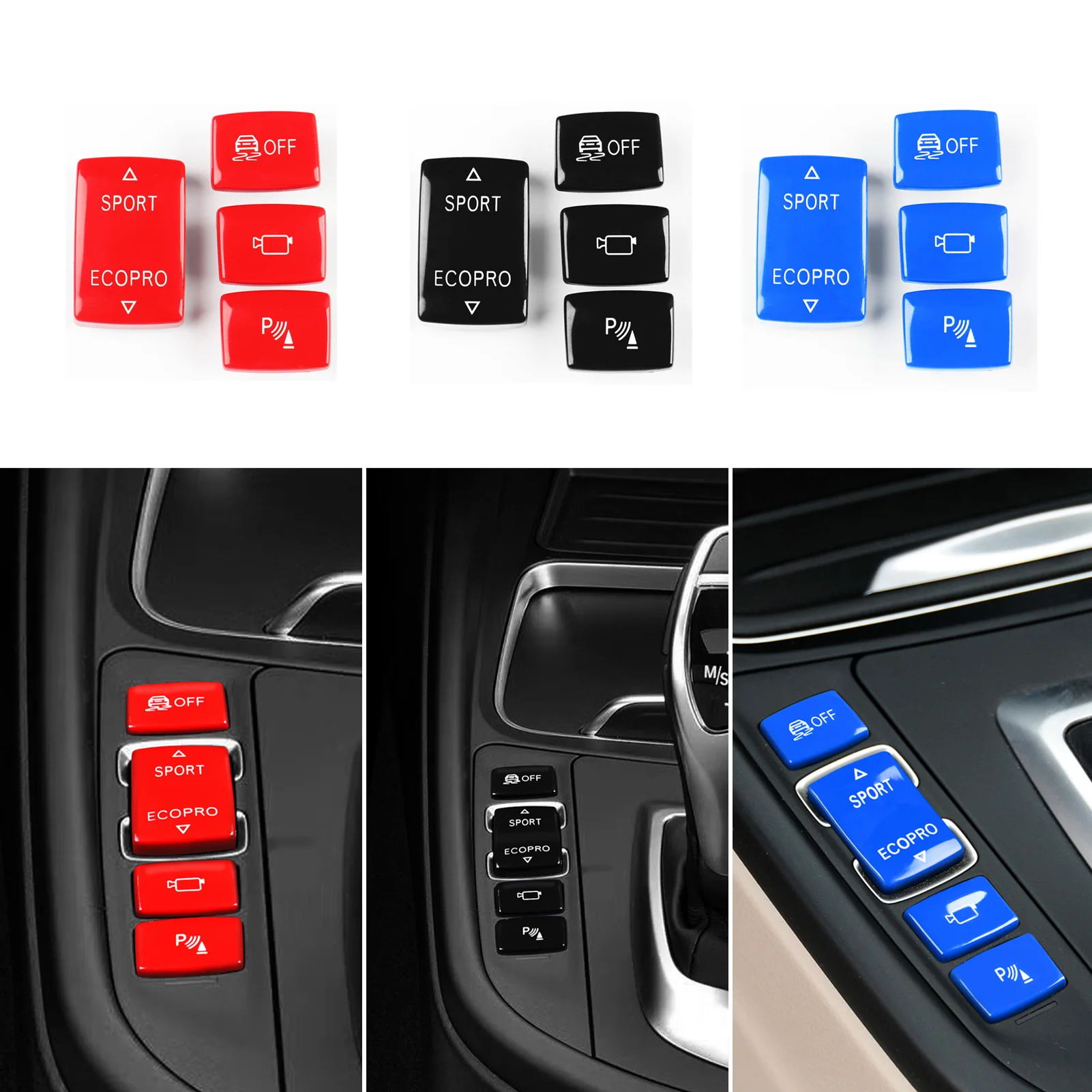 

Car ESP Drive Mode Switch Sport Button Antislip Radar Sensor Key Cover Replace For BMW F20 F21 F22 F23 F30 F31 F34 F32 F33 F36