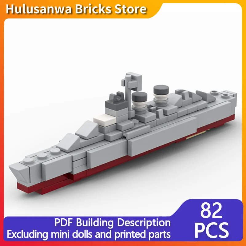 

USS Разрушитель WW2 Военные Сосуды Модель MOC Строительные Кирпичи Военное Оборудование Модульные Технологии Подарки Сборка Детские Игрушки Костюм