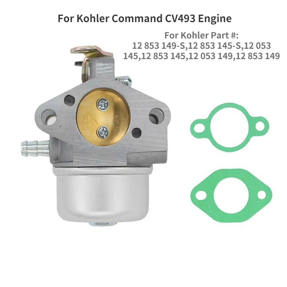 Carburador cv 493 para motores kohler comando cv493, carb 12-853-145-s 12-853-149-s 12 853 149-s 12 853 145-s 12 053 149 carburador