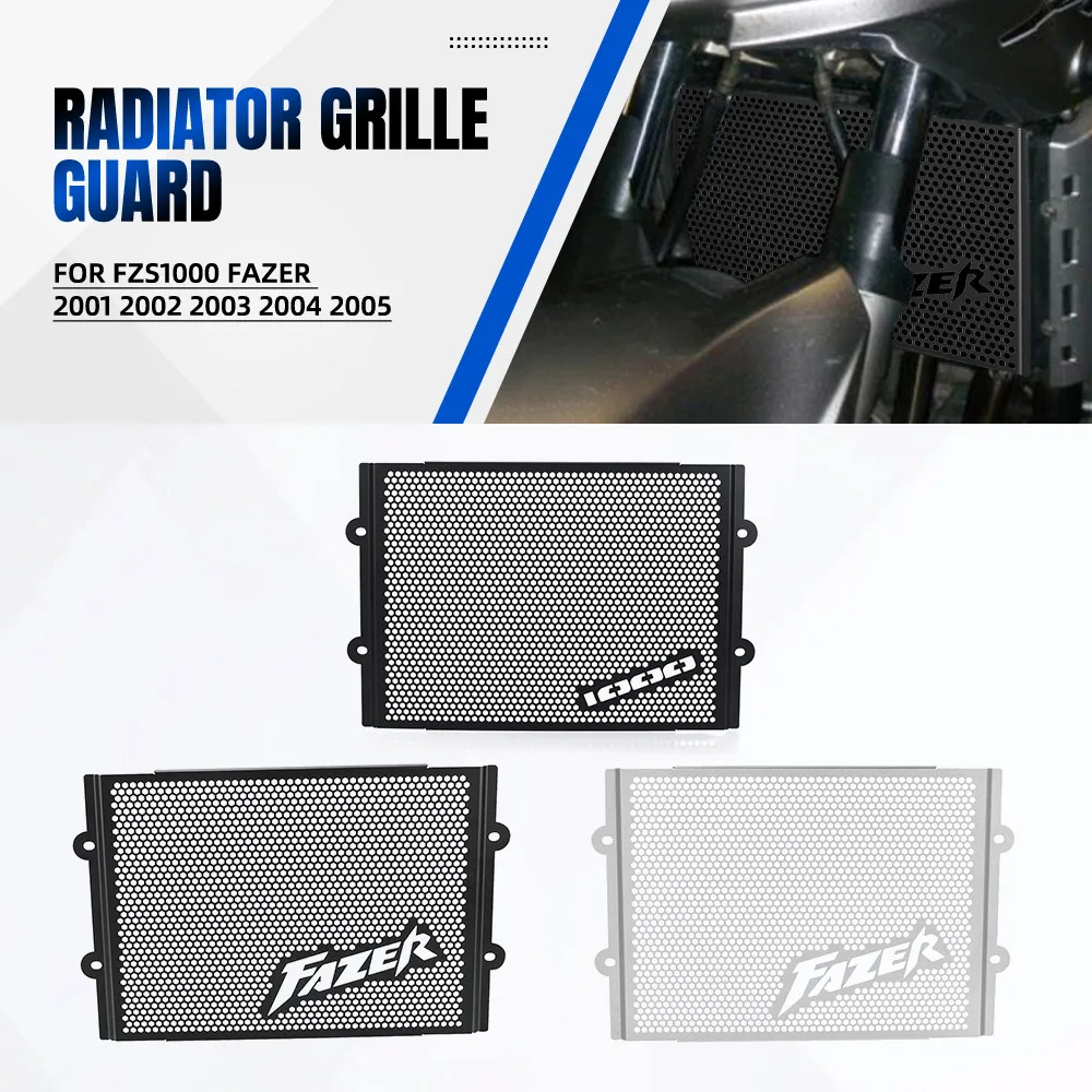 

FOR YAMAHA FZS1000 FAZER 2001 2002 2003 2004 2005 Radiator Guard Protector Grille Cooler Cover Water Tank Protection FZS 1000