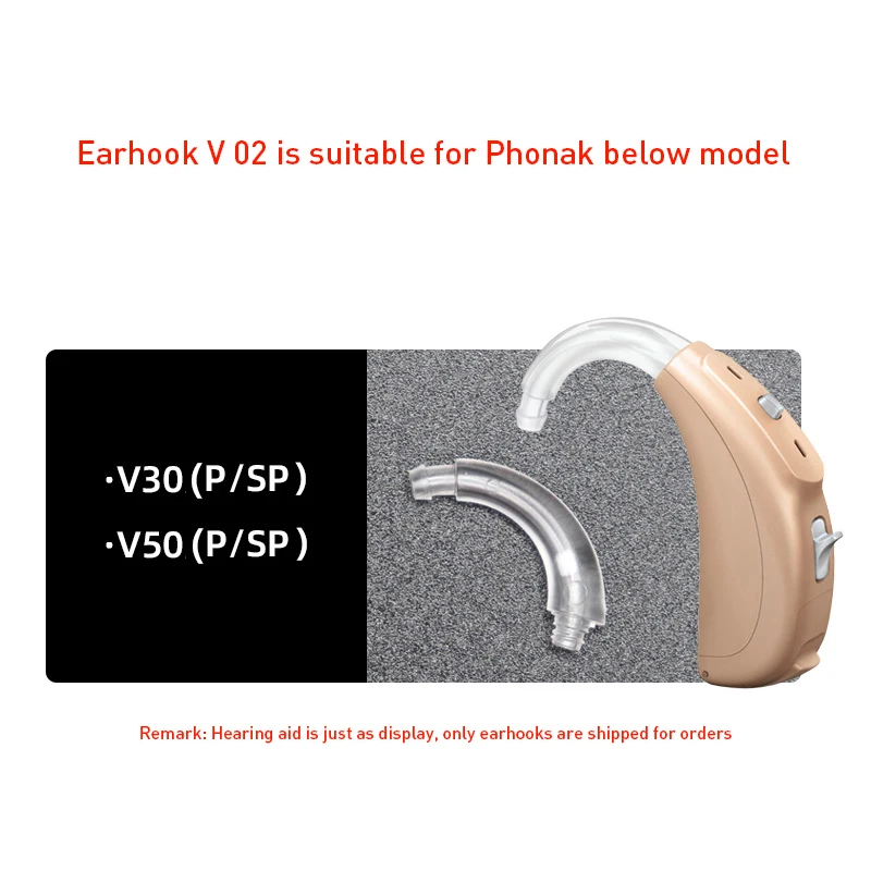 Phonak Earhook for Hearing Aids Phonak V30 V50 P SP BTE Phonak Hearing Aid Earhook