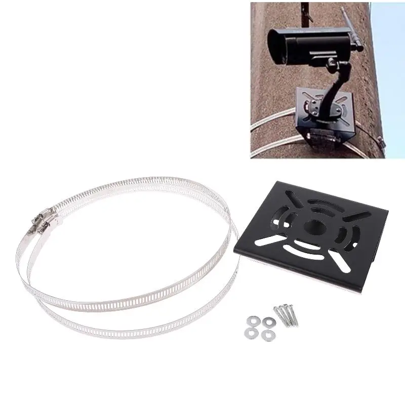 conjunto-universal-de-suporte-de-montagem-de-coluna-de-poste-de-juncao-suporte-traseiro-de-filmadora-placa-de-aro-de-ferro-poste-de-luz-de-rua-segurando-suporte-de-monitoramento