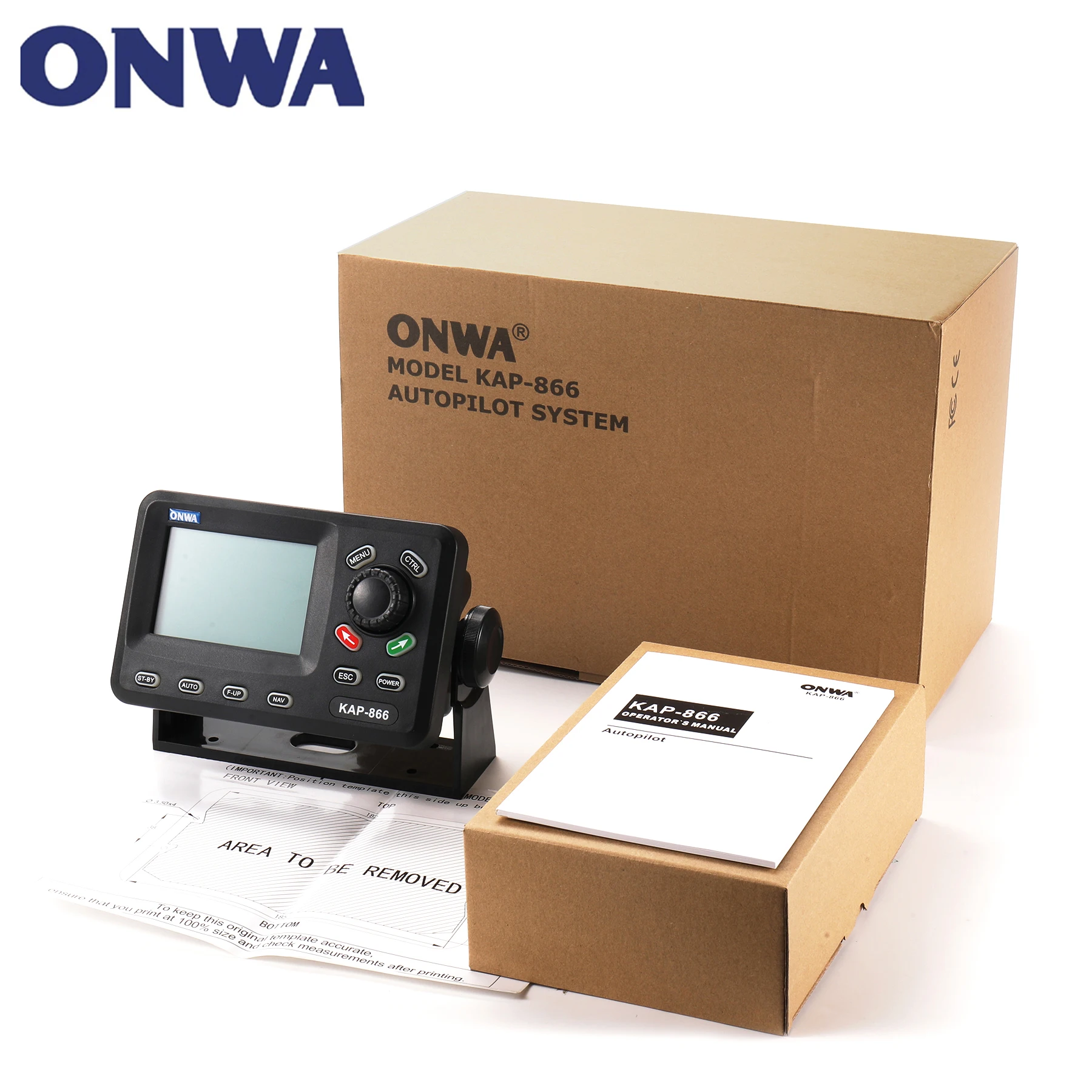 ONWA KAP-866 autopilot system Remote Control 4.5inch Marine Autopilot System (Auto Pilot) With CCS Certificate