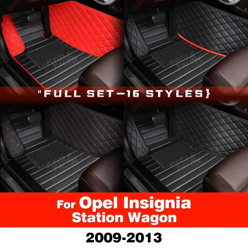 

Car Floor Mats For Opel Insignia Station Wagon 2009 2010 2011 2012 2013 Custom Auto Foot Pads Carpet Cover Interior Accessories