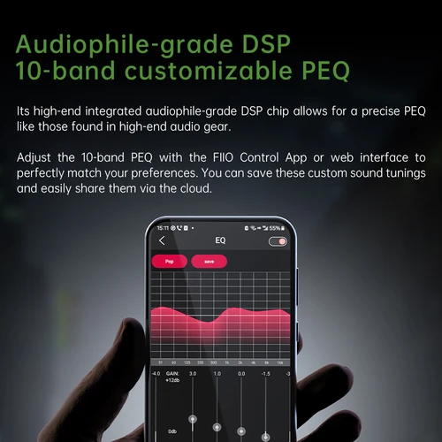 Imagen 2 del producto FiiO JIEZI USB tipo C a 3,5mm/desisquilibrado 4,4mm auricular USB C Cable Audio Aux Cable para IOS Android