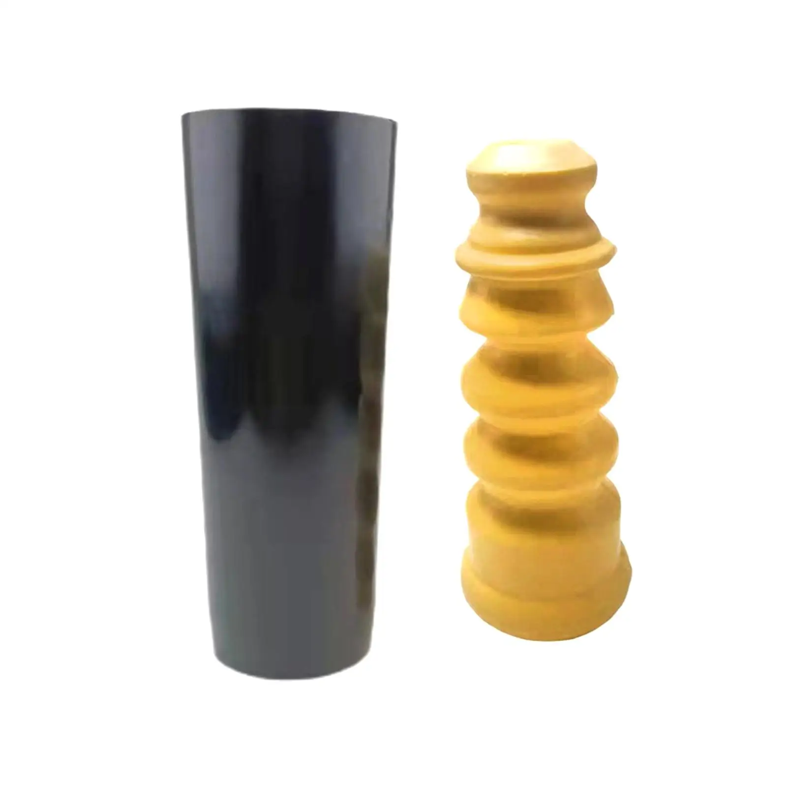 Rear Shock bump stop 1J0512131B with Dust Cover Rubber 1305638 1J0513425A Replace High Quality