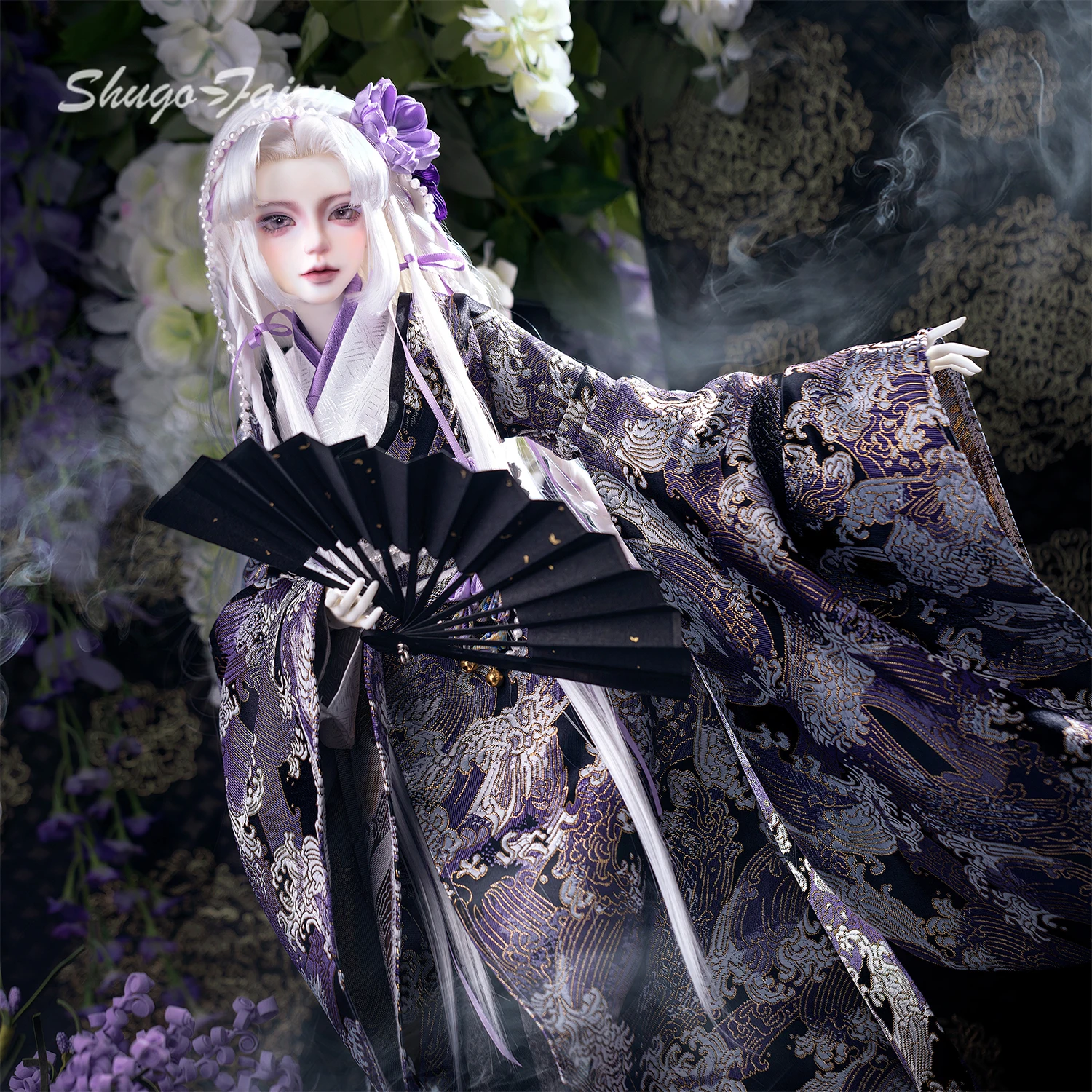 

Кукла BJD 1/3 Zhihui Fullset C, японская криминальная семейная дочь Yakuza, кимоно принцессы в стиле Shuga Fairy, фигурка из смолы