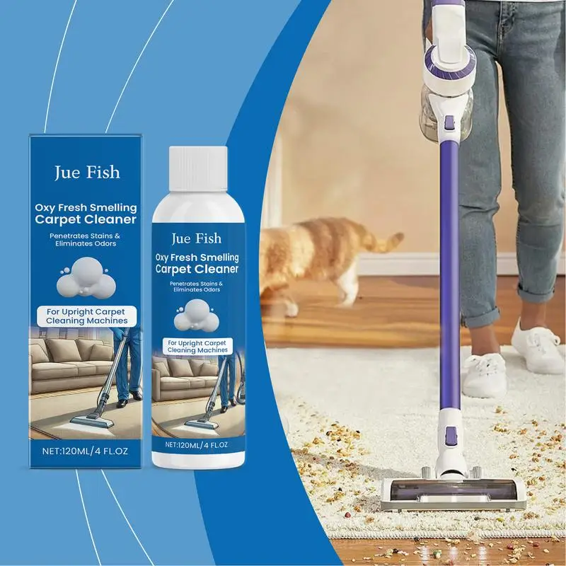 Strong Stain Removal Carpet Foam 120ml Foaming Couch Cleaner All Purpose High Performance Carpet Stubborn Stain Cleaning Foam