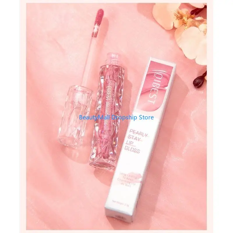 40JD METALLIC LIPSTICK GLITTION ระยิบระยับเม็ดสีสูงลิปกลอสยาว