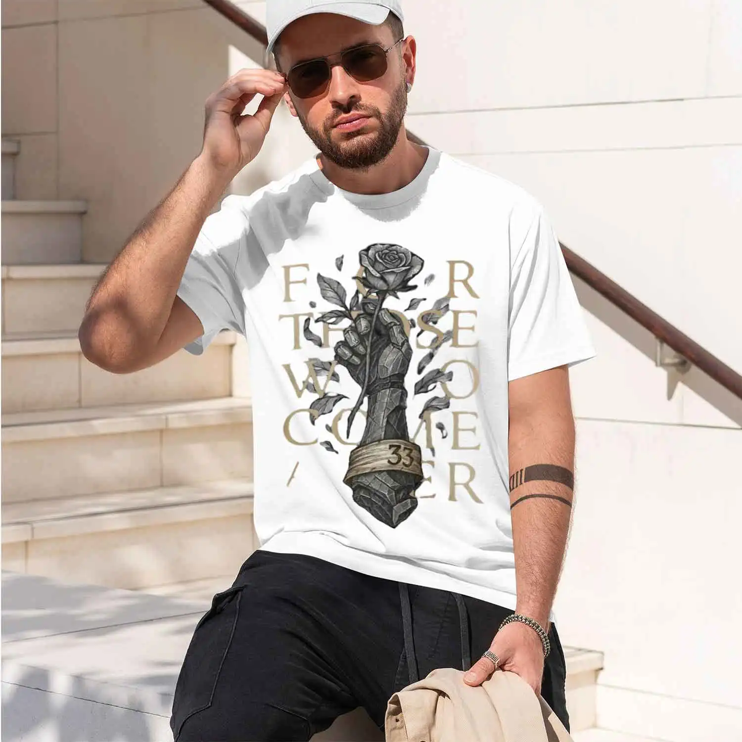 Clair Obscur 33 T Shirt Men Women for Those Who Come After Tee Vintage Washed Round Neck Printed Tshirts s 2026 New Model Short-