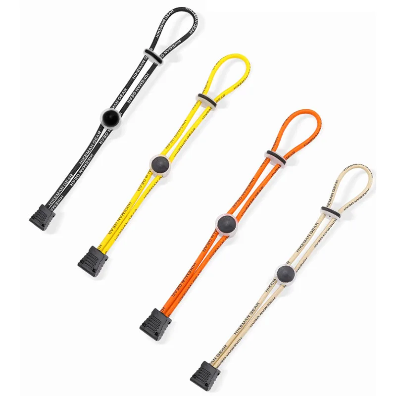 

5‌PCS Outdoor Backpack Shock Cord Lock Adjustable Attachment Hook For Trekking Pole Ice Axe Camping Hiking Gear Accessories