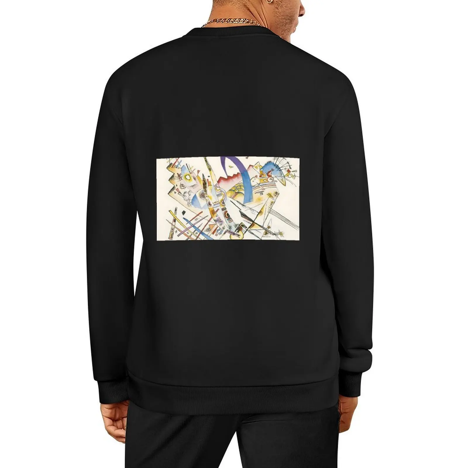 

Wassily Kandinsky Pullover anime clothing korean autumn clothes autumn jacket men men clothing sweatshirt