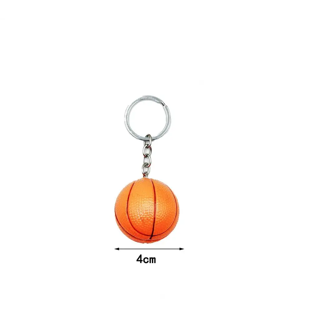 

Keychain Pendant Delicate Mini Basketball Keychain Adorable Car Key Ring Sports Goodie Keychain Pendant Bag Accessory