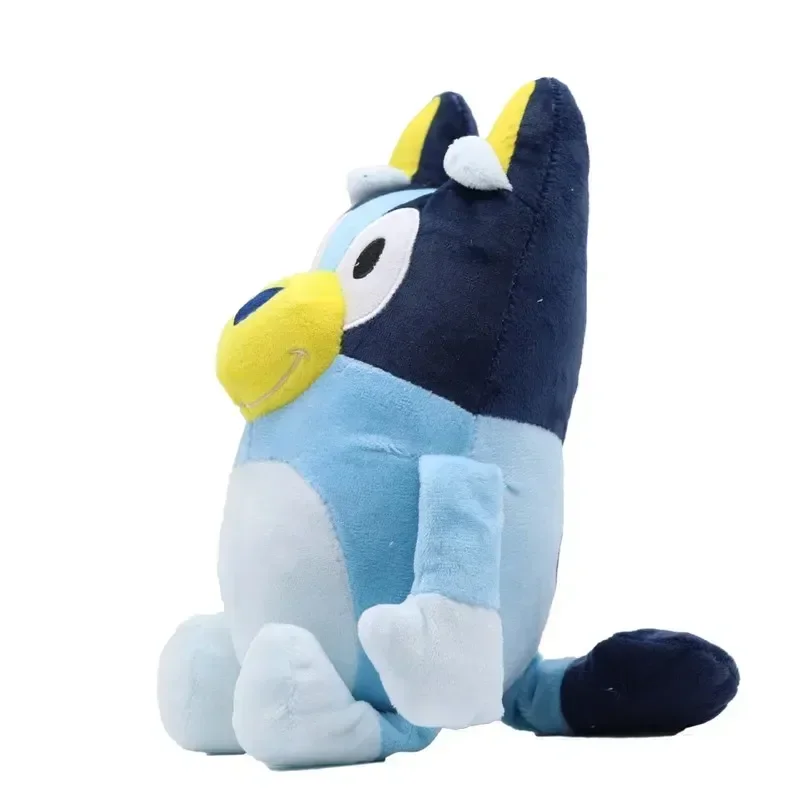 Popular Cartoon Dog Plush Toy Bluey Blue Dog Home Fill Animal Doll Children Birthday Gift Wholesale Cartoon Christmas Doll Toy