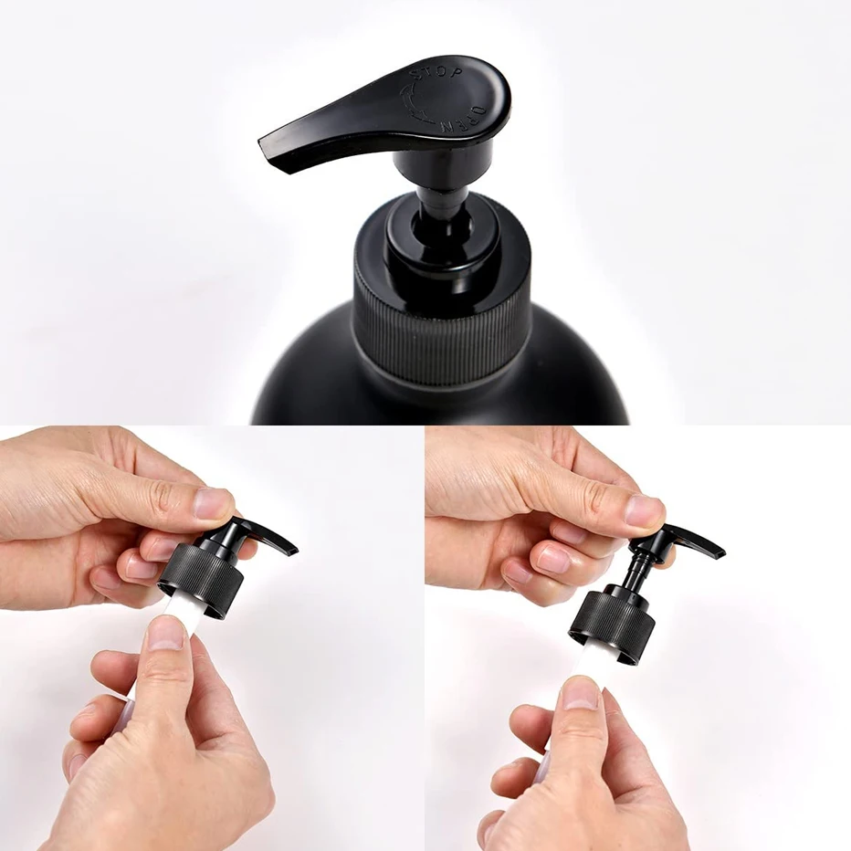 Kitchen Soap Dispenser 500ml Refillable Dish and Hand Soap Bottle Liquid Dispenser Container with Sponge Holder Waterproof Font