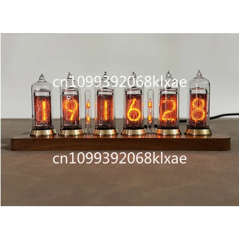 Former Soviet Union IN14 luminous digital tube clock Bluetooth controlled luminous tube desk clock