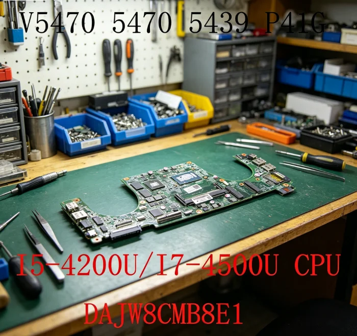 

DAJW8CMB8E1 For DELL Vostro 14 V5470 5470 5439 P41G Laptop Motherboard I5-4200U/I7-4500U CPU GT740M GPU mainboard 100% work