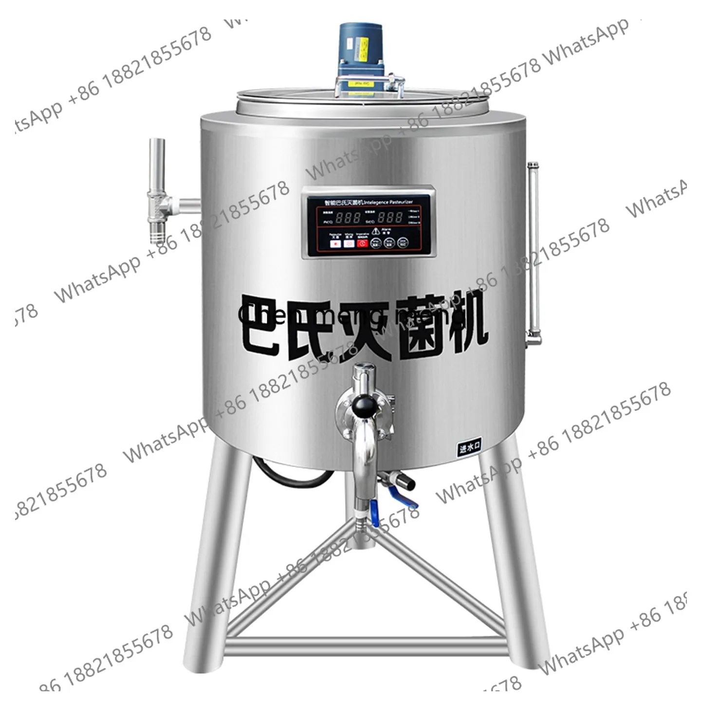 

Pasteurized commercial fresh milk bus sterilizer fruit milk bar large pasteurizer automatic