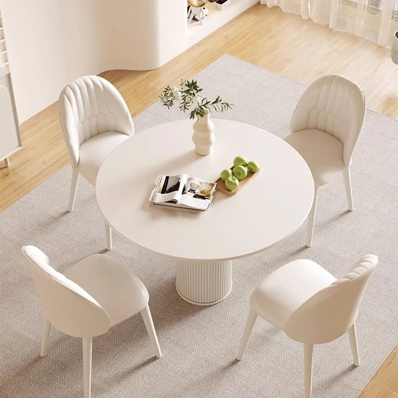 

New Designer Classic Dining Table Fashion Living Room Luxury Apartment Dining Table Minimalist Center Mesa Comedor Furniture