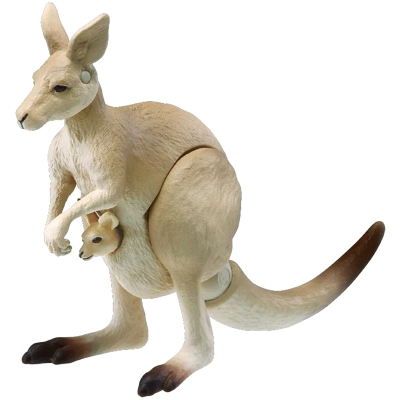 In Stock Takara Tomy Animal Adventure Wild Land 179702 Kangaroo Children's Gift Trendy Action Figure Model