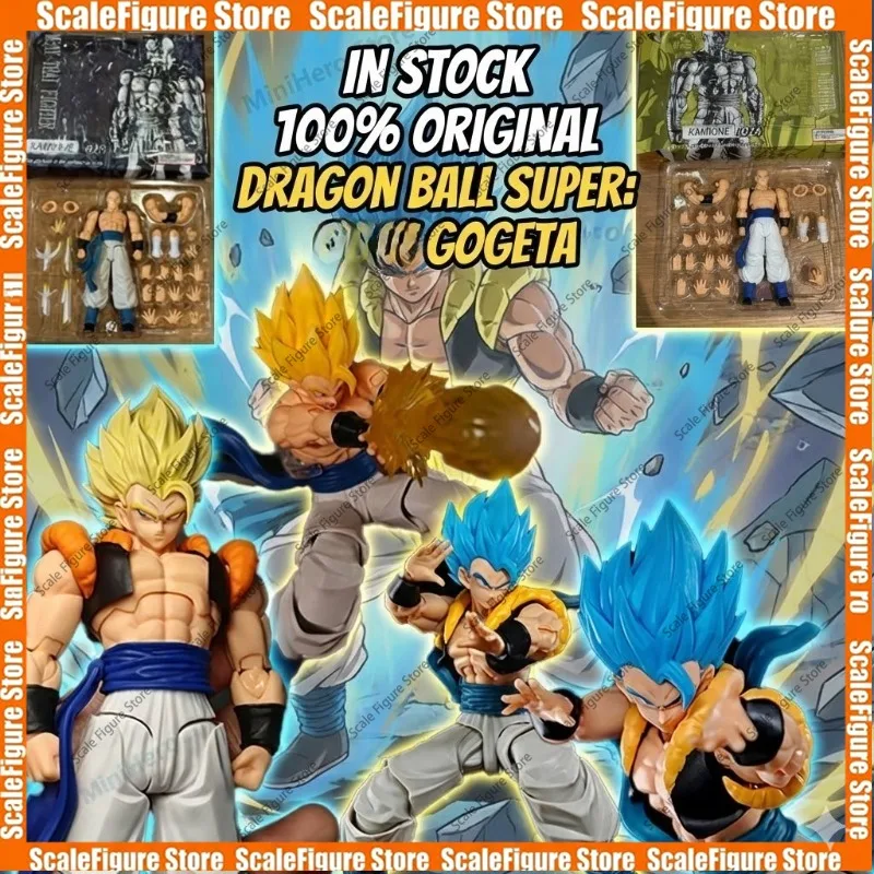 

In Stock Tonsenarttoys Kamione 02A 02B Dragon Ball Z Gojita SHF Action Figure Toy – Super Saiyan SSJ Gogeta Anime Collectible