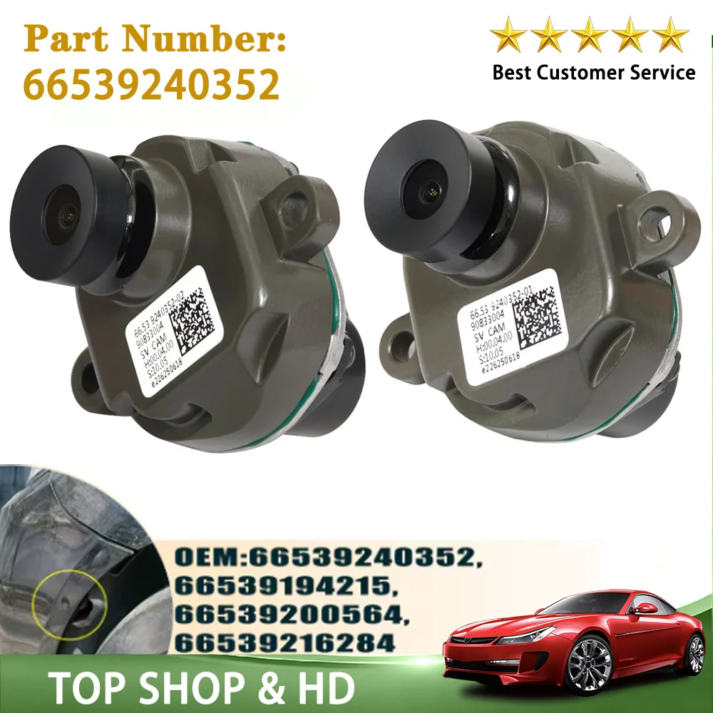 66539240352 For BMW X5 E70 X6 E71 F01 F02 F06 F07 F10 F11 F12 F13 F30 Bumper Camera