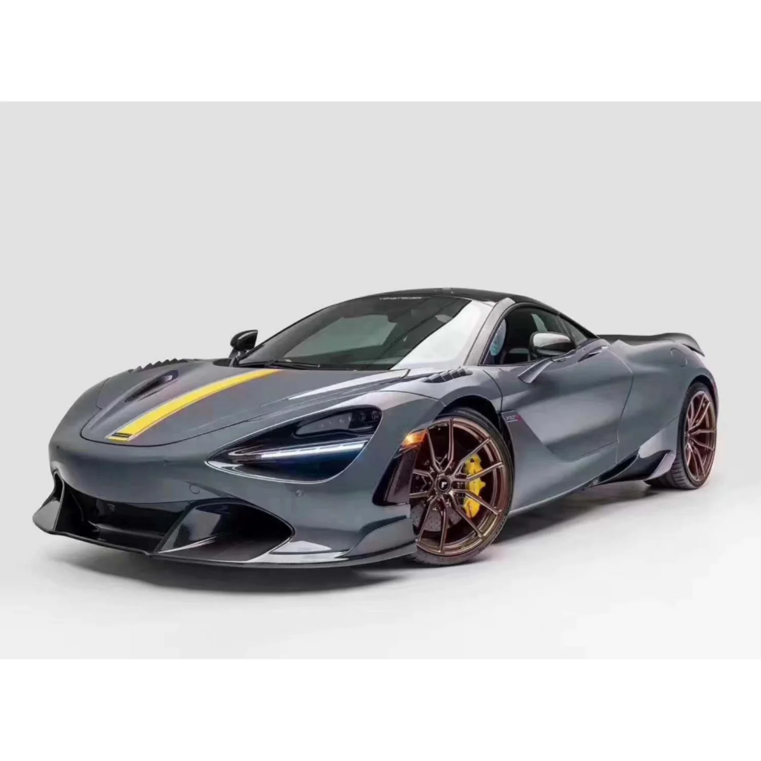 ملحقات قطع غيار السيارات حاجز السيارة مناسب لحاجز ألياف الكربون طراز McLaren 720S V