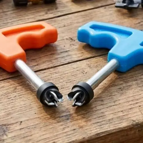 Manual 16mm Irrigation Hole Maker For PE Pipes - Ergonomic T-Shaped Punch Tool For Drip System Installation