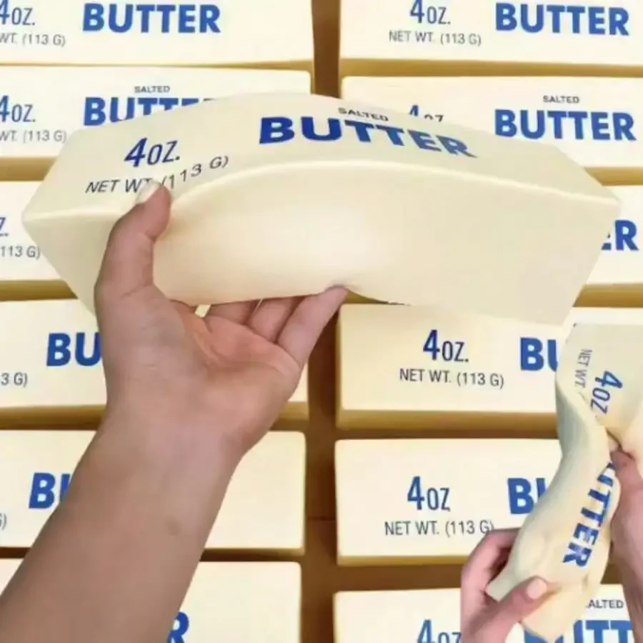 

1pc Giant Butter Stick Squishy Toy - Soft & Slow Rebound Squeeze Toy - Stitch Toys, Travel Toys, Classroom Fidget Toys, Mini Stuff, Bath Toys, Christmas Stationery, Stress Ball, Birthday Gift - Perfect Gift - Gift (No Watermark On Real Item) (Accessories