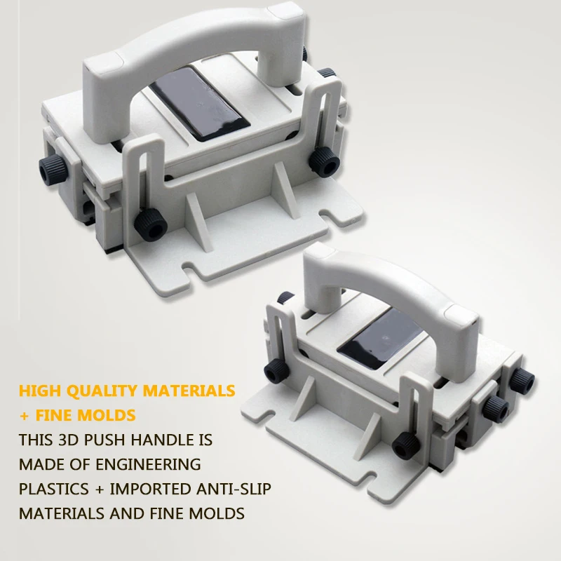 Imagem -05 - Invertido Tabela Saw Push Rule para Carpintaria 3d Segurança Push Handle Máquina de Gravura Serra de Fita Anti-cut Diy