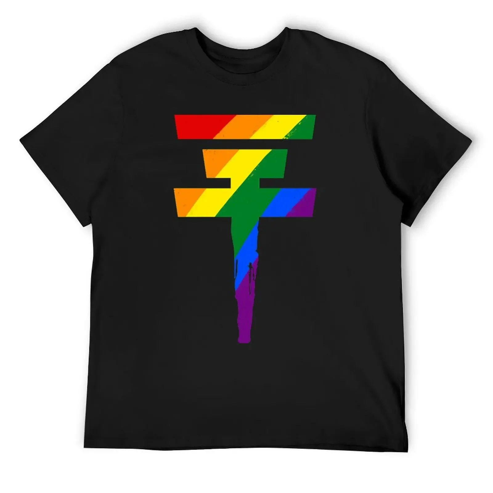 

Tokio Hotel Pride T-Shirt Man t-shirt baggy shirts customs design your own boys whites mens plain t shirts