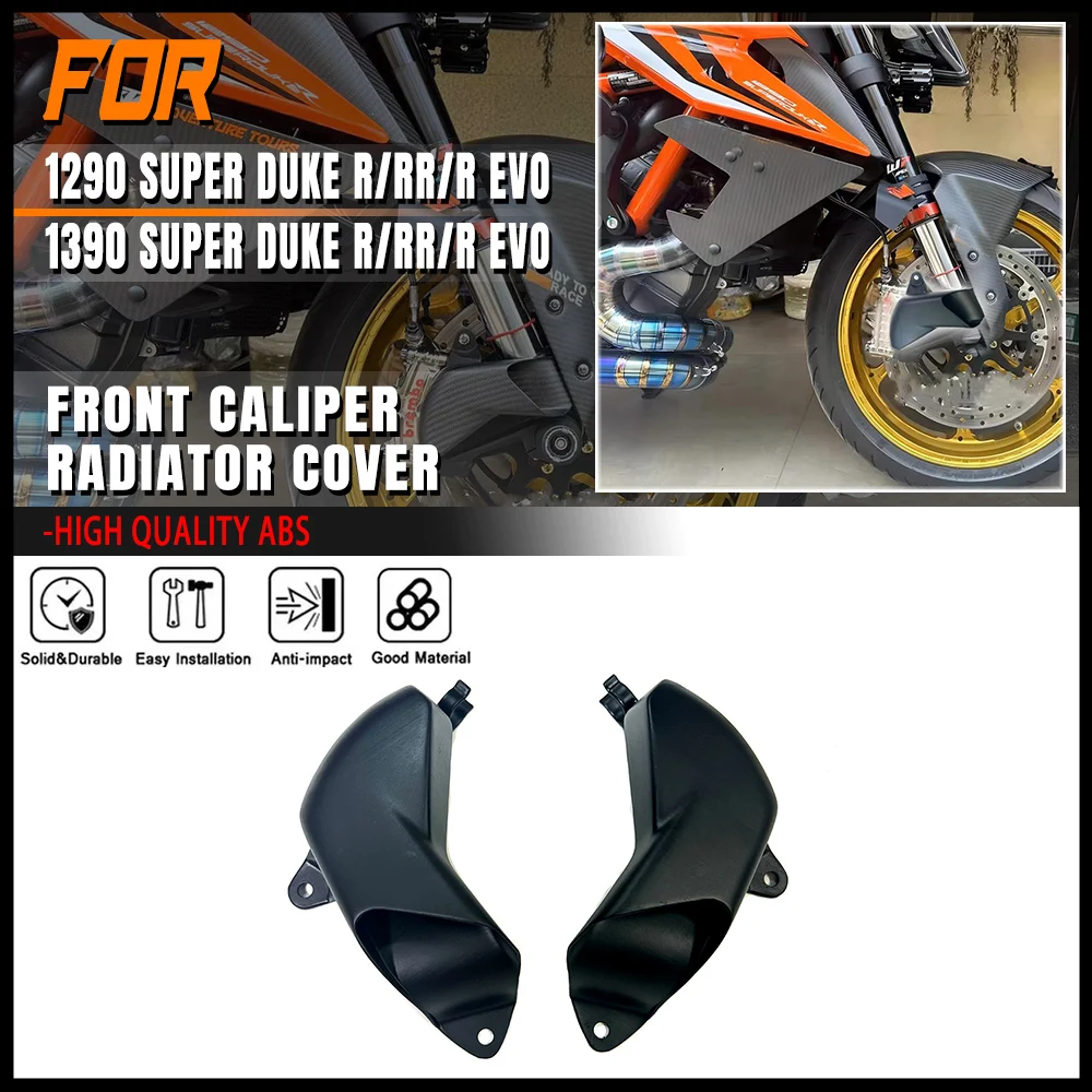 

For 1290 1390 SUPER DUKE R / RR / R EVO 2020-2024 2025 Motorcycle Accessories Front Brake Air Ducting Caliper Radiator Cover