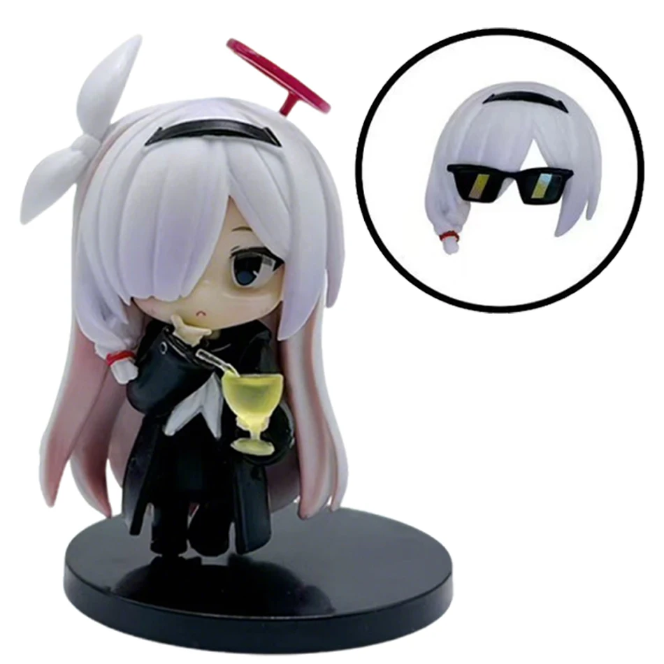 1-2pcs Blue Archive Plana Anime Action Figure Christmas Gift Statue Collectible Model Desktop Car Ornaments Model Doll Gifts