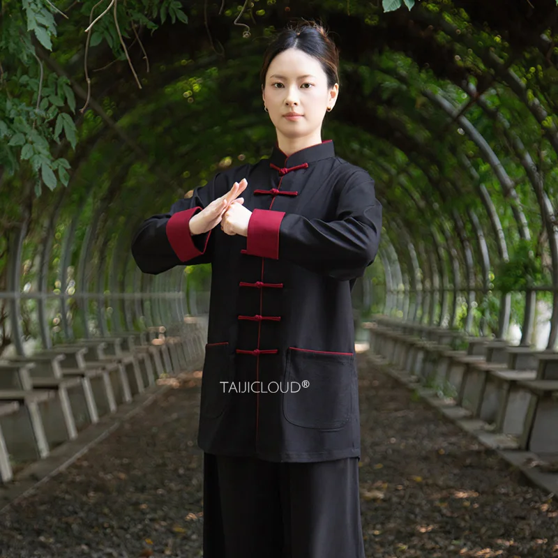 

Modern Chinese Tai Chi Suit Unisex, Updated Kung Fu Uniform for All-Season Training & Competition