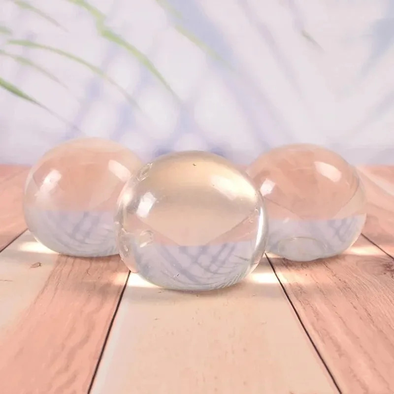 ฟื้นตัวช้าความเครียดบรรเทา Ball CLEAR Malt Sugar Squishy ลูกความเครียด Fidget ของเล่นสําหรับผู้ใหญ่เด็ก,ช้า Rising Calming ของเล่น